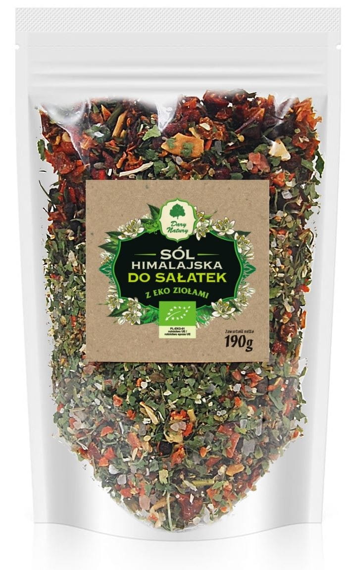 Sel de l'Himalaya aux herbes pour salades BIO 190 g - CADEAUX DE LA NATURE