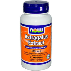 Extrait d'astragale d'astragale 500 mg 90 gélules NOW FOODS