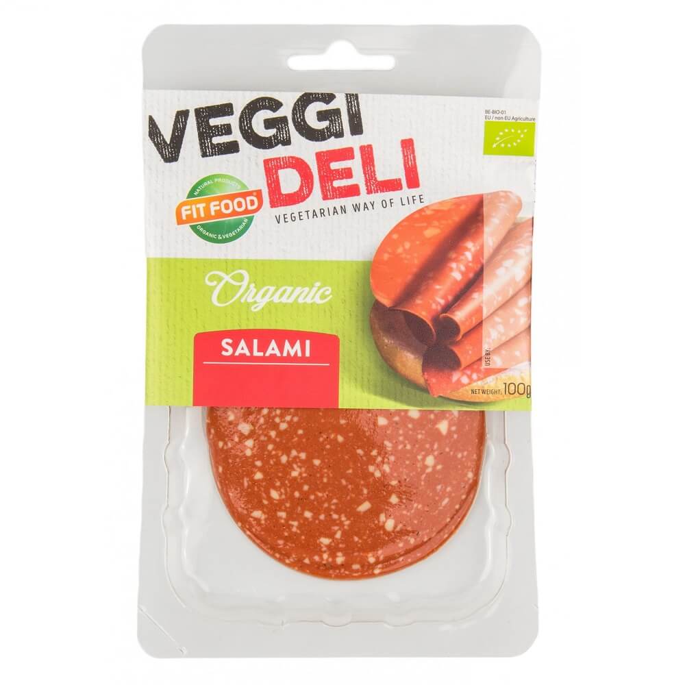 Alternative végétarienne tranches de salami BIO 100 g VEGGI DELI