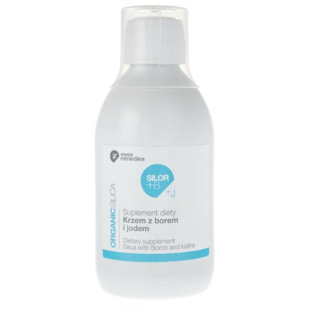 Silice avec bore et iode silor + b + j 300ml INVEX RECEDIES