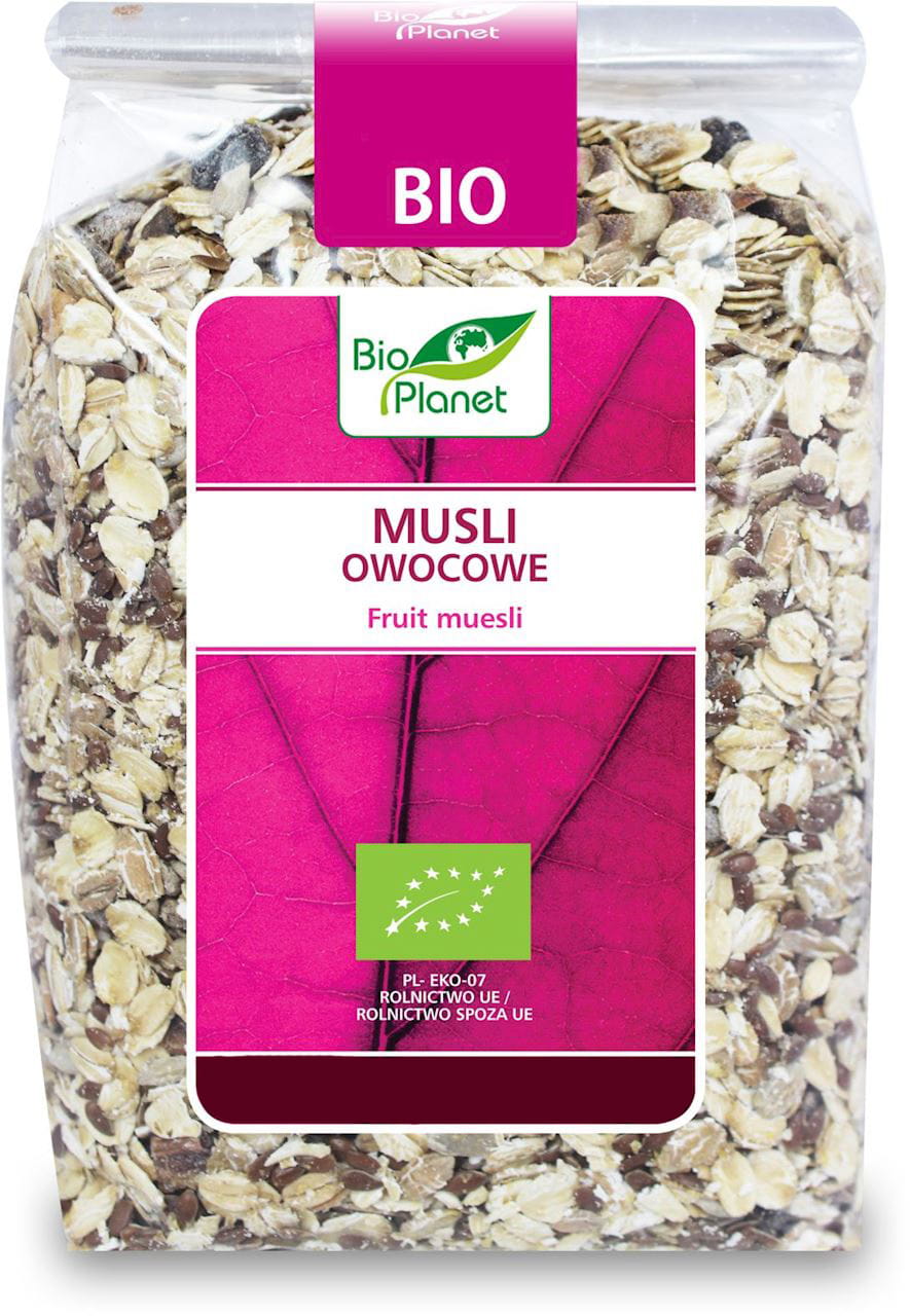 Muesli aux fruits BIO 600 g - BIO PLANET