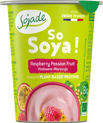 Produit de soja framboise sans gluten BIO 125 g - SOJADE