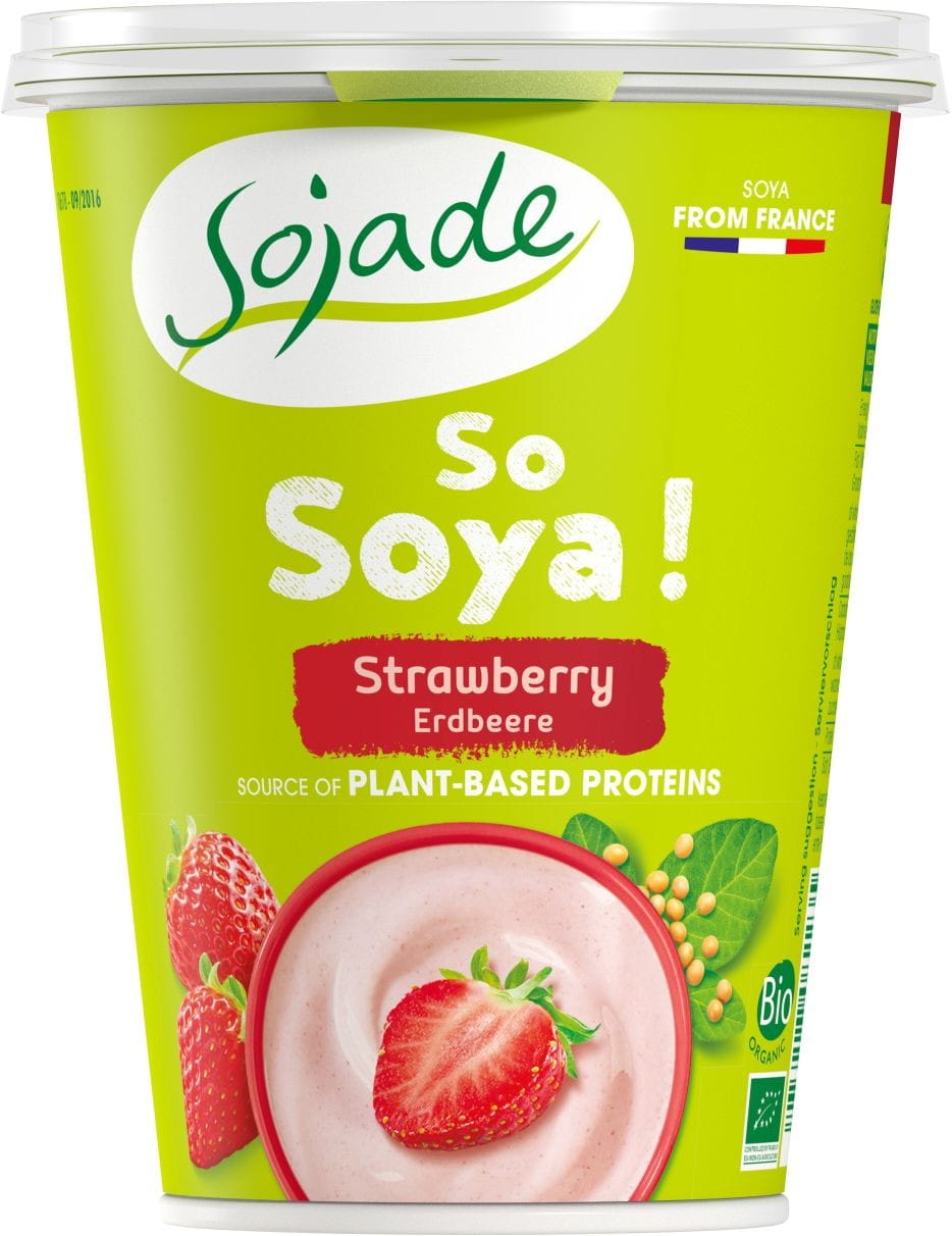 Produit fraise soja sans gluten BIO 400 g - SOJADE