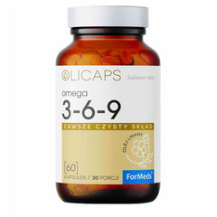 OMEGA 369 ala la 60 portions 60 capsules olicaps FORMEDS