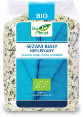 Sésame blanc en coque BIO 250 g - BIO PLANET