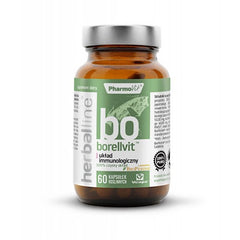 Borellvit système immunitaire avec l'ajout de bioperine 60 gélules vcaps PHARMOVIT HERBALLINE