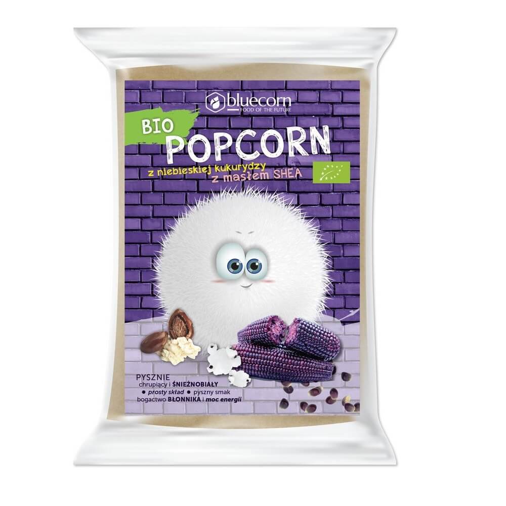 Pop-corn BIO du paradis concombre de la masse. karité 100g MAÏS BLEU