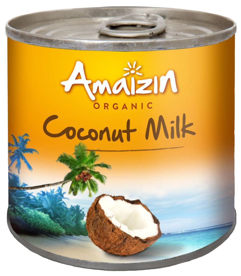 Alternative au lait de coco (17% de matières grasses) BIO 200 ml - AMAIZIN