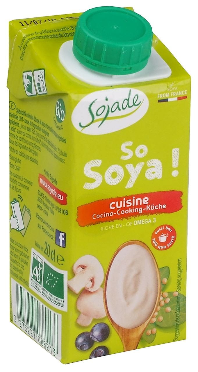 Produit de soja concentré BIO 200 ml - SOJADE