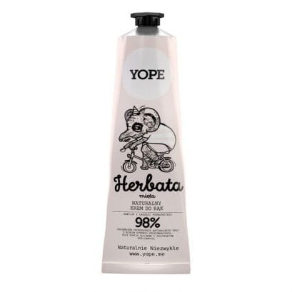 Crème mains naturelle thé et menthe 100ml YOPE