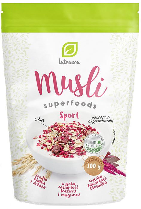 Muesli avoine + sport 200g INTENSON