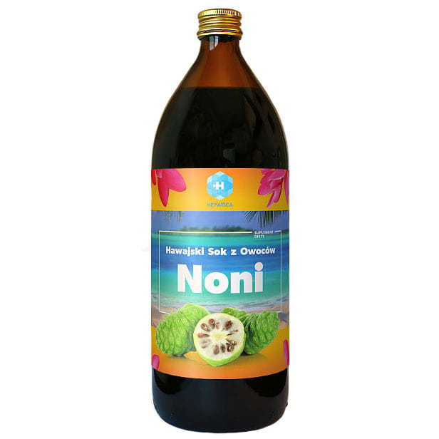 Jus de fruit de noni hawaïen bio jus de noni bio 100% noni cicatrisant HEPATICA 946ml