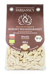 Pâtes (riz complet) coquille gnocchi sardi sans gluten BIO 225g - FABIJAŃSCY