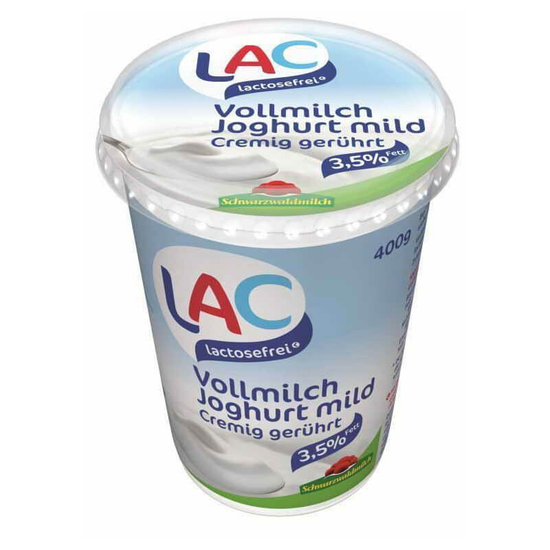 Crème de yaourt sans lactose 400 g SCHWARZWALDMILCH