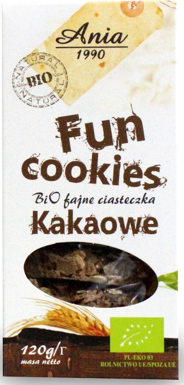Biscuits amusants au cacao BIO 120 g - BIO ANIA