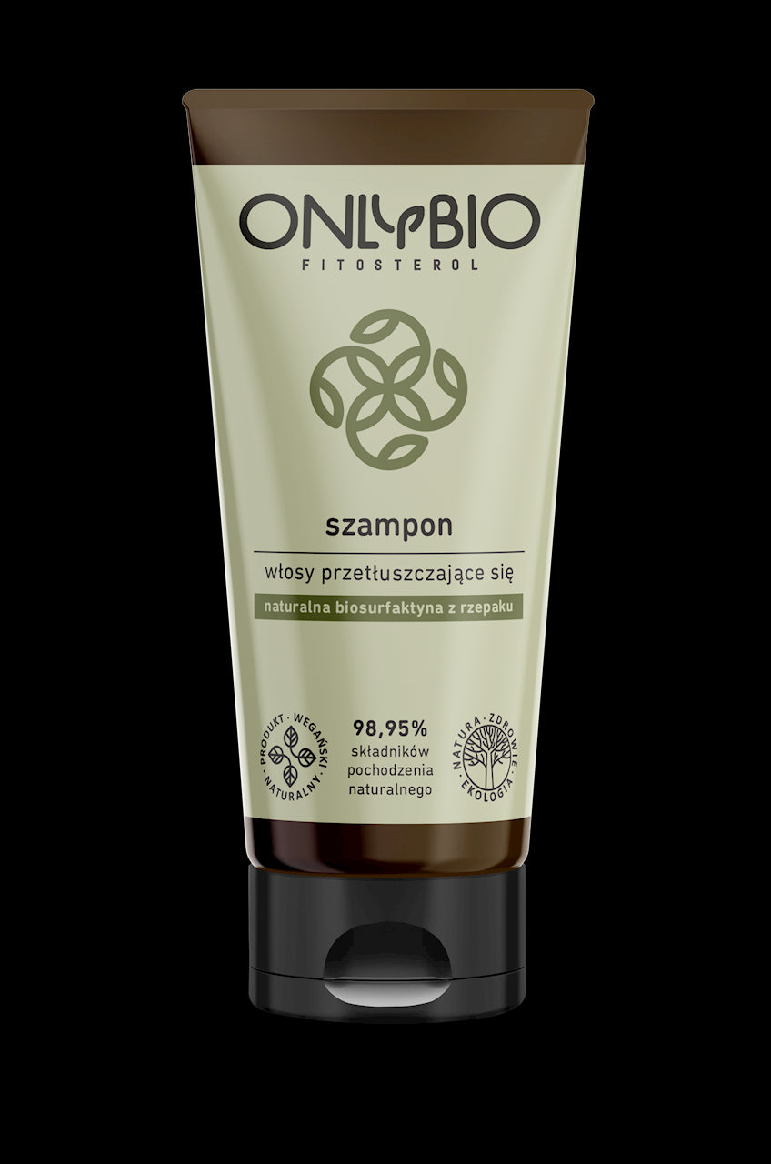 Shampoing pour cheveux gras - Tube 200 ml - UNIQUEMENT BIO