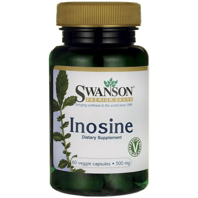 Inosine inosine 500mg 60 gélules de SWANSON
