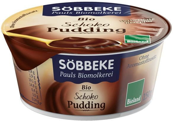 Pouding au chocolat BIO 150 g - SOBBEKE