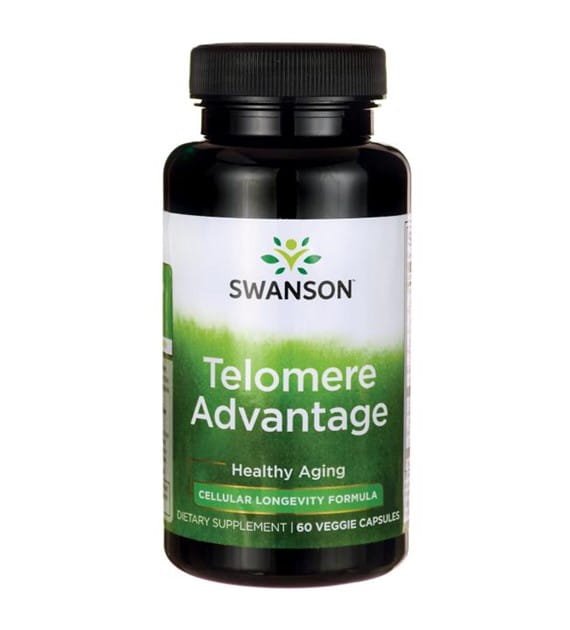 Avantage télomères formule longévité cellulaire 60 gélules de SWANSON