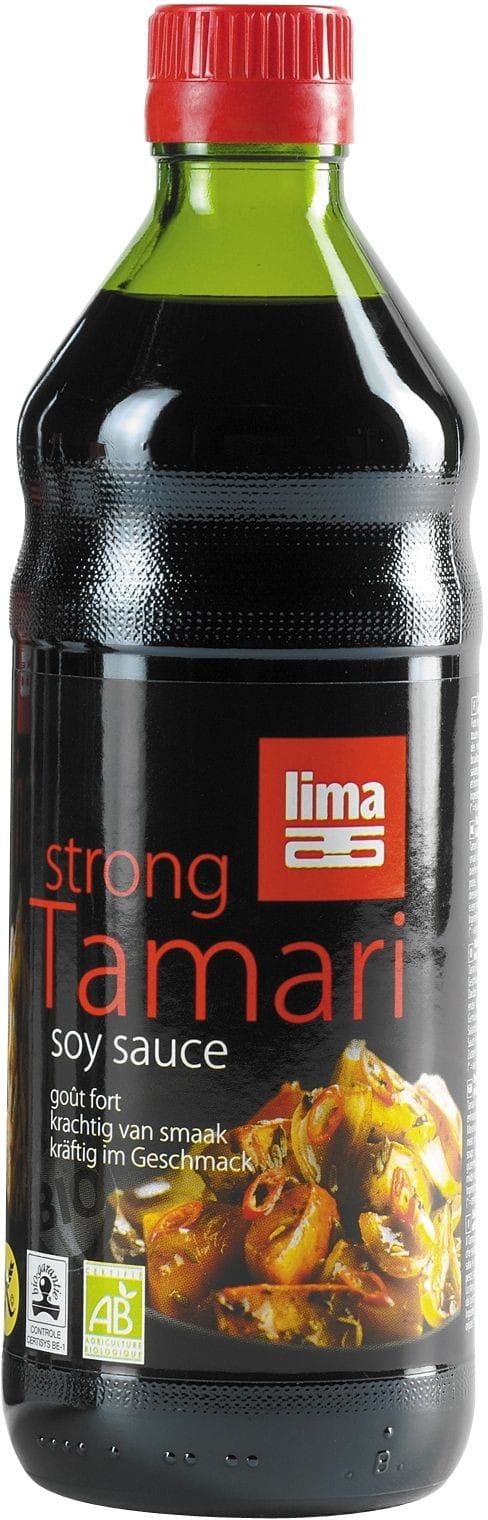 Sauce tamari forte sans gluten BIO 500 ml - LIMA