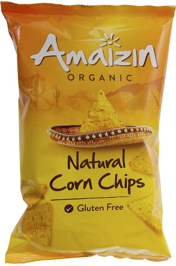 Chips de maïs salé sans gluten BIO 150 g - AMAIZIN