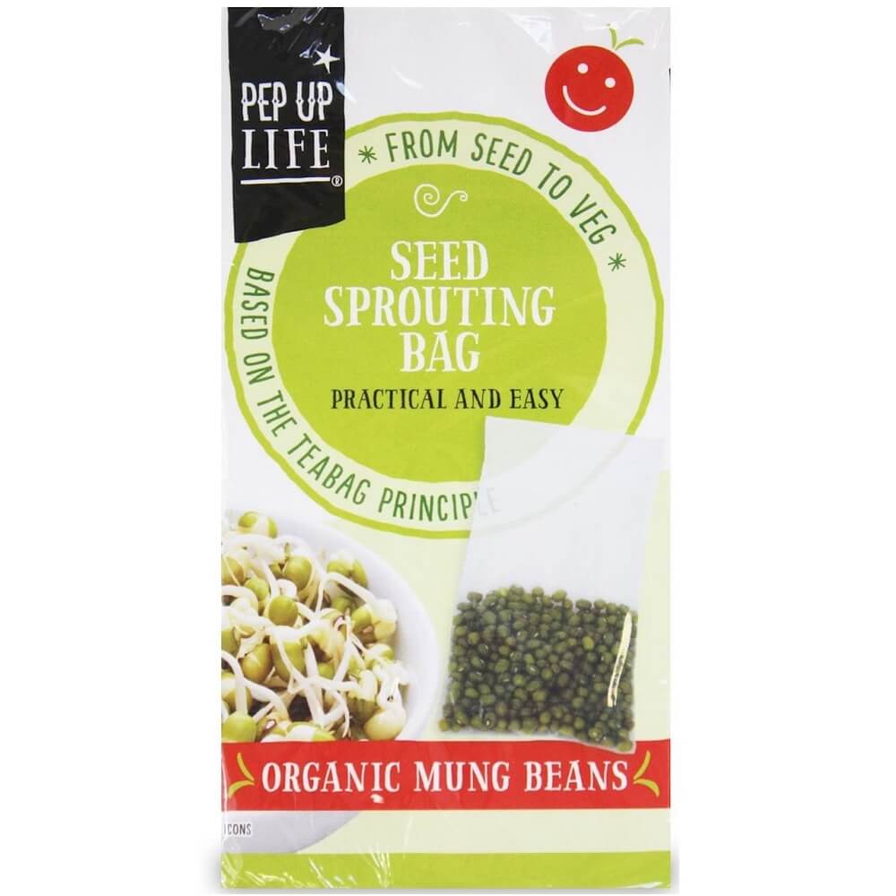 Graines à germer (haricot mungo) BIO 4 x 20 g (80 g) - PEP UP LIFE