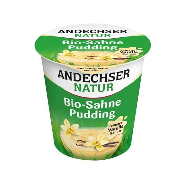 Pudding vanille 10% BIO 150 g ANDECHSER NATUR