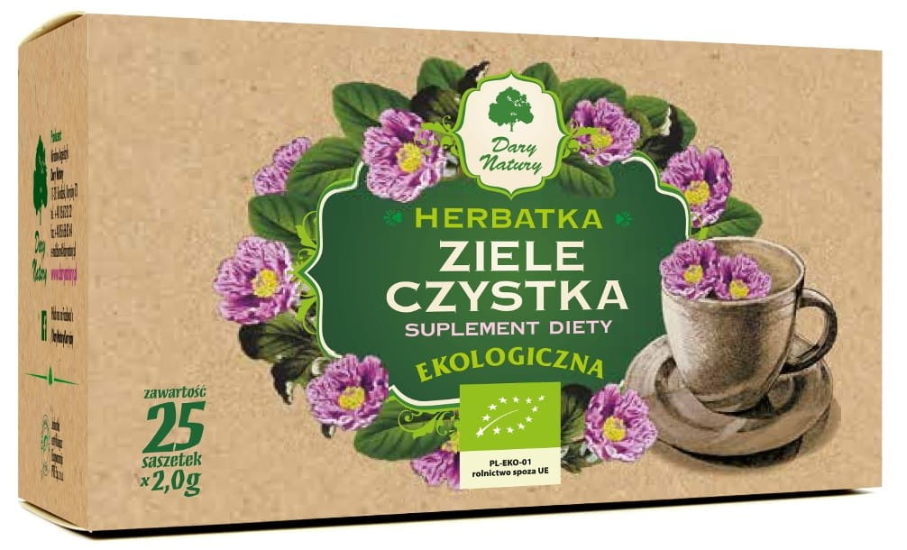 Tisane de ciste BIO (25 x 2 g) - CADEAUX DE LA NATURE