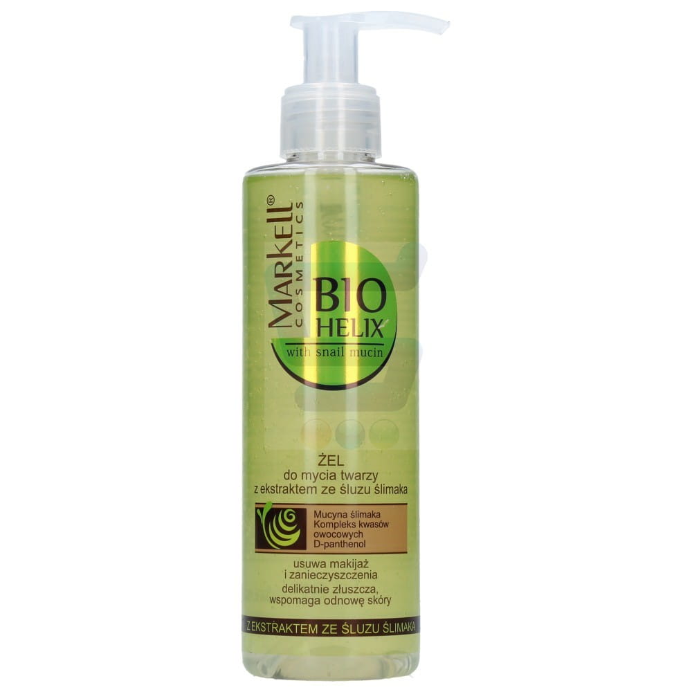 Gel nettoyant visage à l'extrait de bave d'escargot 200 ml - MARKELL