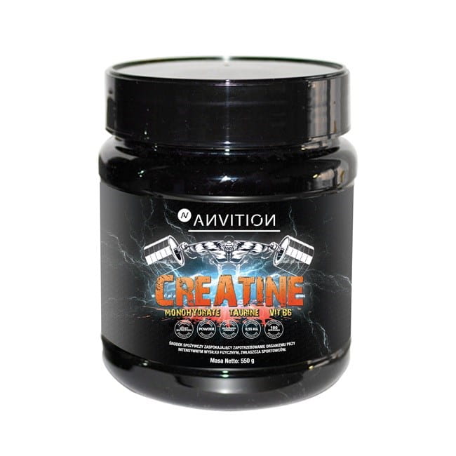 Créatine + taurine + vitamine B6 550g ANVITON