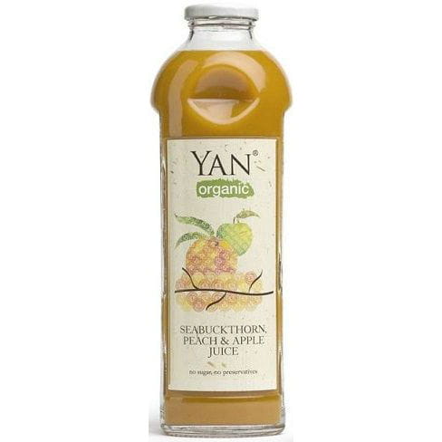 Jus d'argousier à la pêche et à la pomme BIO 930 ml - YAN