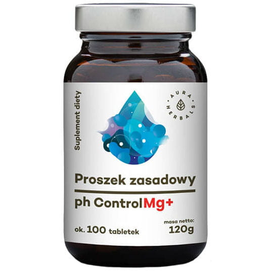 Poudre de base PH controlmg + 100 comprimés 120g AURA HERBALS