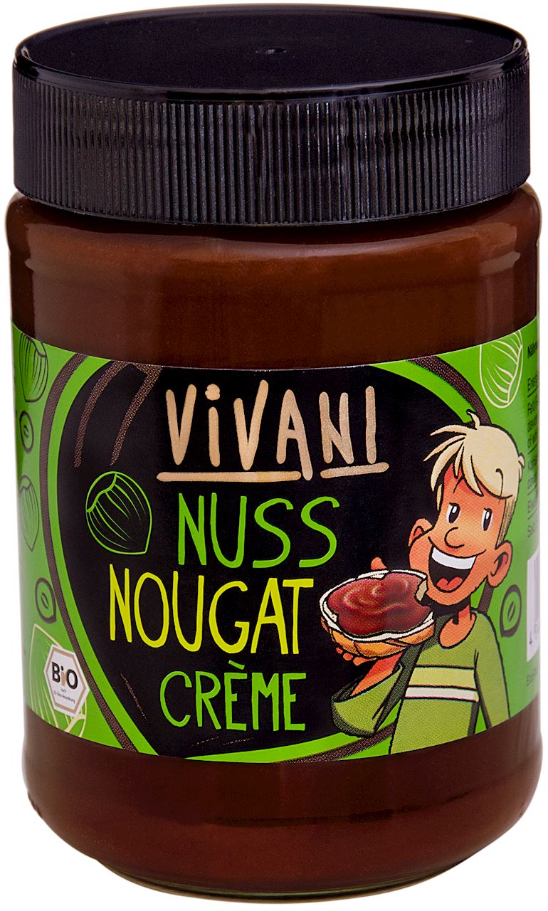 Crème au chocolat et aux noix BIO 400 g - VIVANI