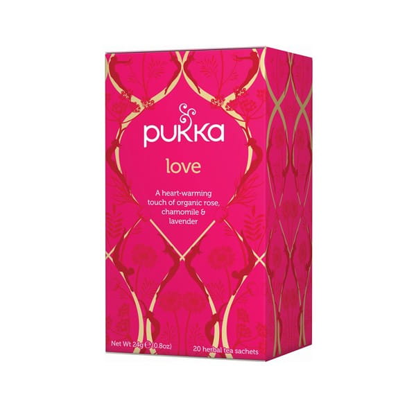 Thé d'amour BIO 20 sachets PUKKA