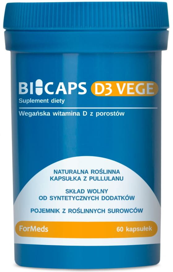 Bicaps vitamine D3 végé 300mg 60 gélules FORMEDS
