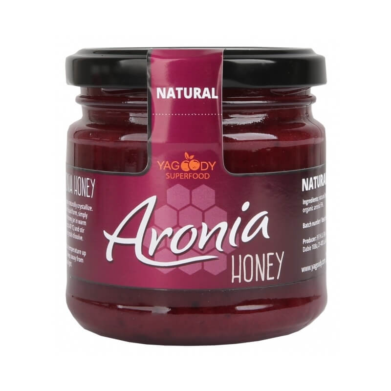 Miel naturel à l'aronia 250 g YAGOODY
