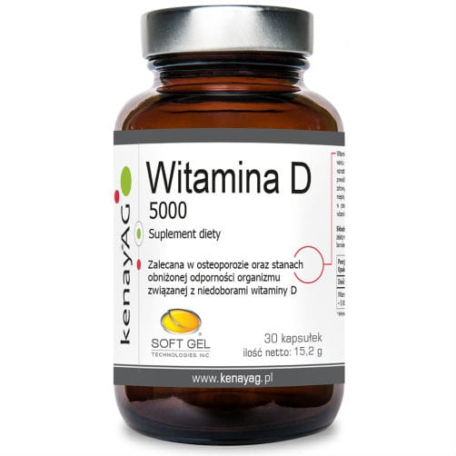 Vitamine D3 5000iu 30 gélules KENAY