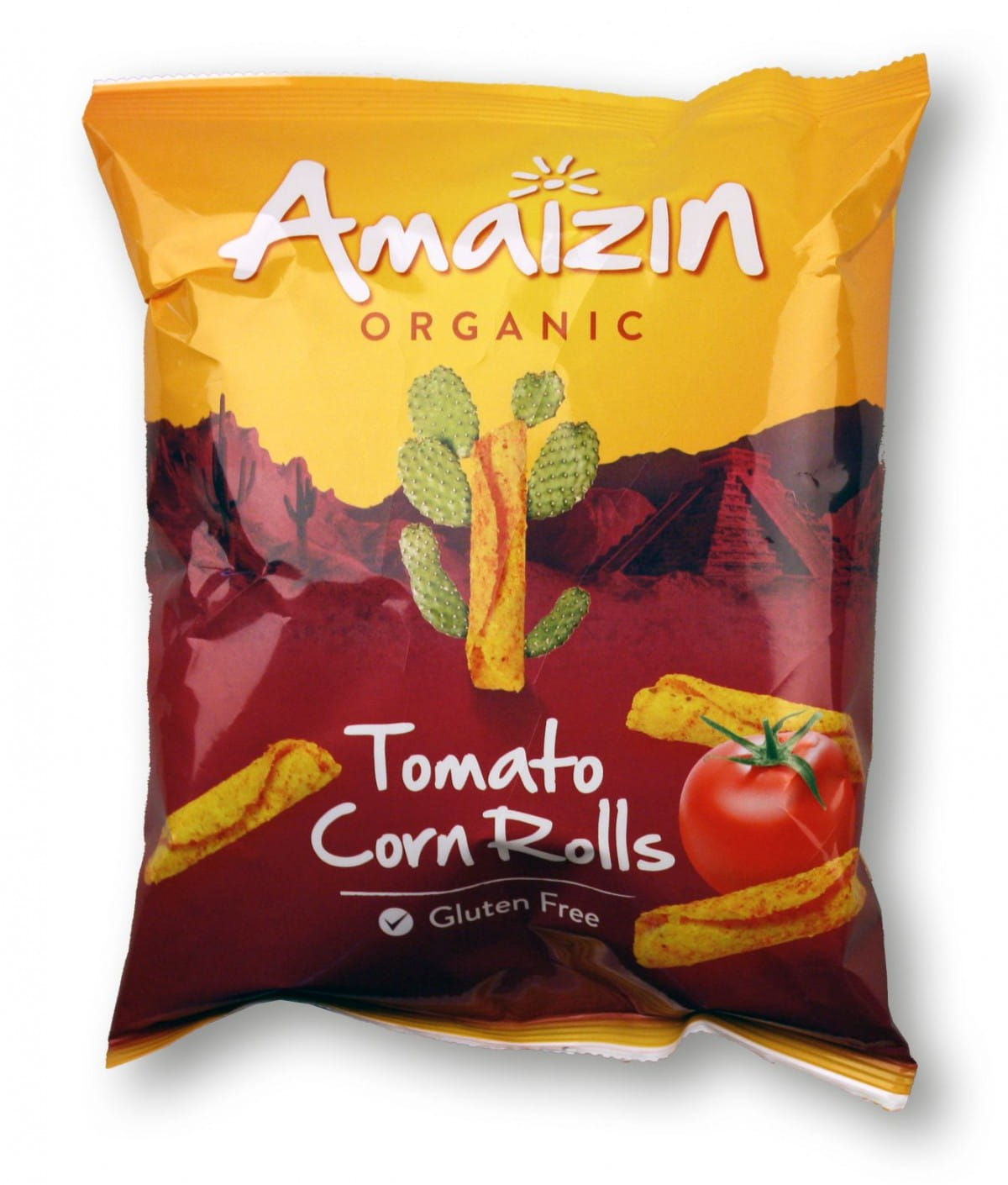 Chips de maïs au goût tomate sans gluten BIO 100 g - AMAIZIN