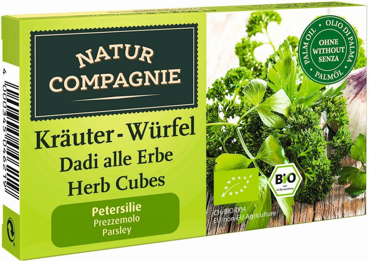 Bouillon - dés d'herbes au persil BIO 80 g - NATUR COMPAGNIE