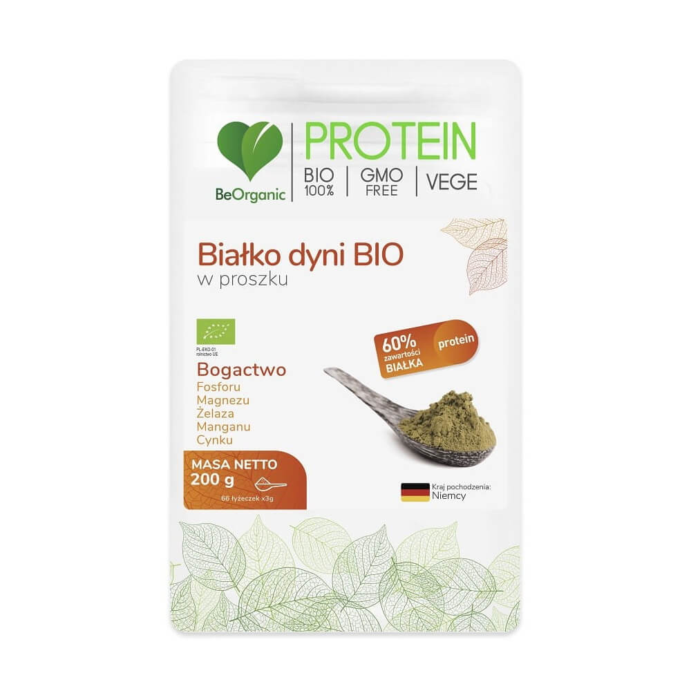 Poudre de protéines de potiron sans gluten BIO 200 g - MEDICALINE BEORGANIC