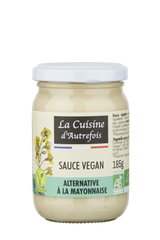 Mayonnaise végétalienne BIO 185 g - LA CUISINE D AUTREFOIS